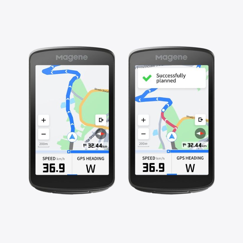 Cyklocomputer s GPS Magene C706