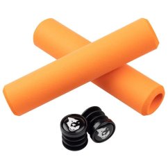 Gripy na řidítka Wolf Tooth Razer 5mm - oranžová