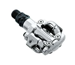 Pedály SPD - MTB Shimano PD-M520 (stříbrné)