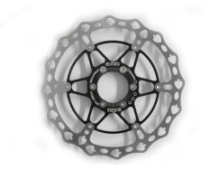 Brzdový kotouč 160mm, centrlock, motiv: list , střed: černá , A2Z (TY-SPV-160TC)