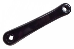 klika levá SunRace CAT40 4H 170mm ALU černá