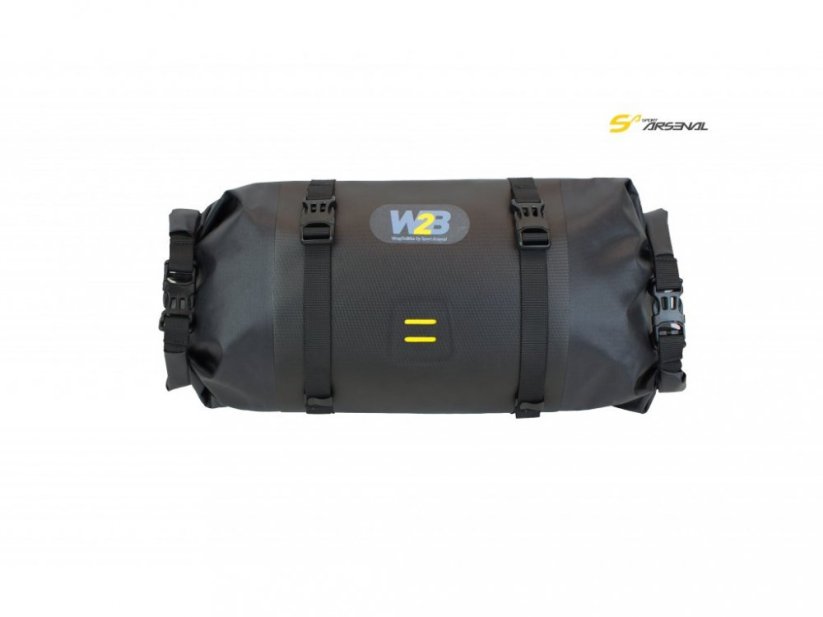 Dvojitá brašna  bikepacking SPECIAL na řidítka (8+4 l) - vodotěsná
