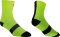 Cyklistické ponožky BBB high feet | neonové zelená/černá