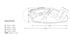 Apidura brašna bikepacking Expedition (14l) | podsedlová brašna