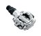Pedály SPD - MTB Shimano PD-M520 (stříbrné)