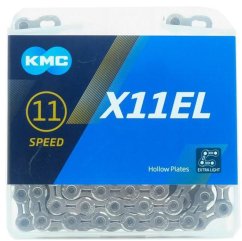 Řetěz KMC - EL stříbrný 11 rychlostí BOX (118 článků)  | ELEKTROKOLA