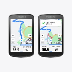 Cyklocomputer s GPS Magene C706