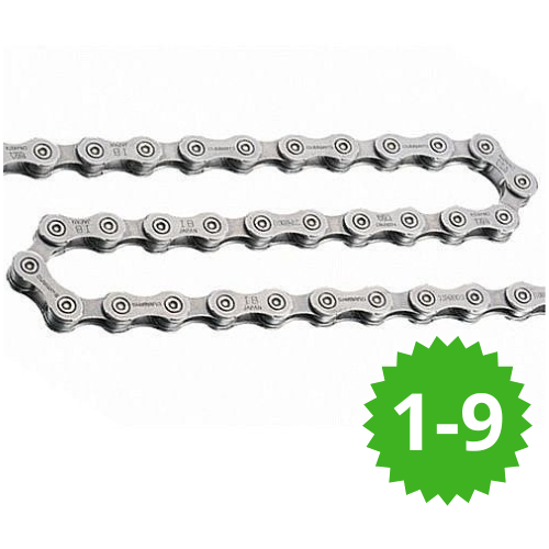 Řetězy pro elektrokola (1-9 rychlostí) - počet článků - 136