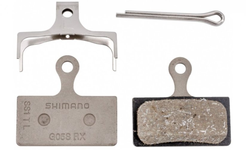 Brzdové destičky Shimano G05S-RX, pro (Shimano, Trek apod.) organické