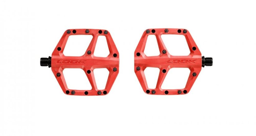 Platformové pedály LOOK Trail Fusion - červené