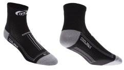 Cyklistické ponožky BBB techno feet | Coolmax černé