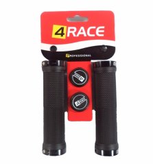 gripy 4RACE 2x Lock 130mm černé