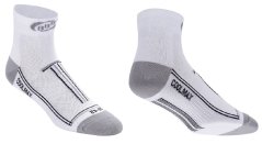 Cyklistické ponožky BBB techno feet | Coolmax bílé