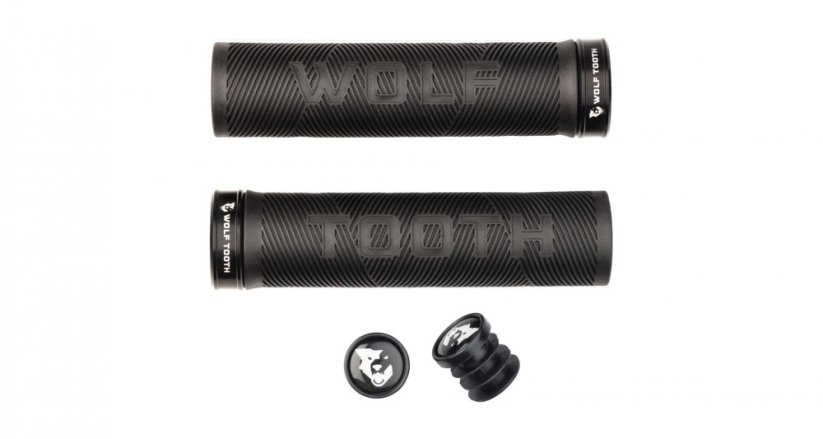 Gripy na řidítka Wolf Tooth Echo - černá