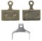 Brzdové destičky Shimano K05S-RX, organické