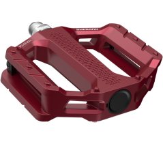 Platformové pedály Shimano červené EPDEF202